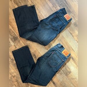 Men’s Levi Jeans 514 Straight Stretch Size 34x32